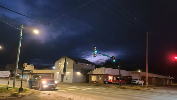 Poteau Middle School Intersection