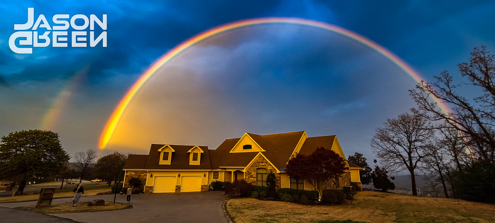 The Double Rainbow House